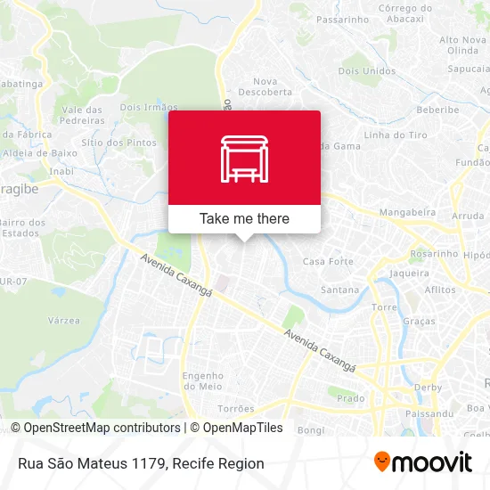 Rua São Mateus 1179 map