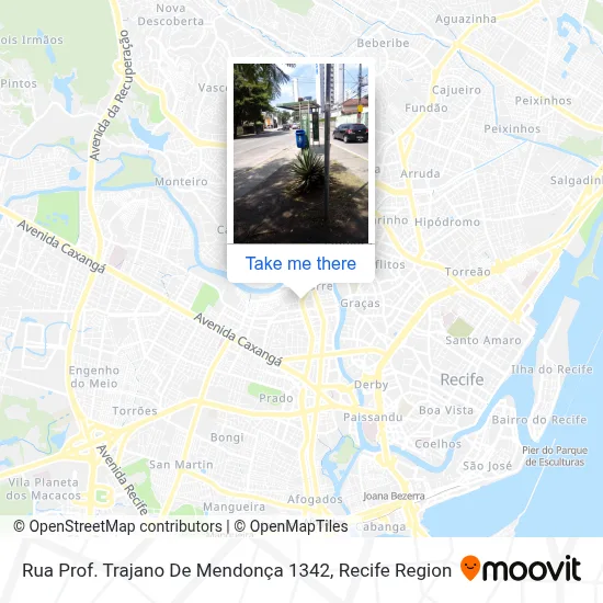 Rua Prof. Trajano De Mendonça 1342 map