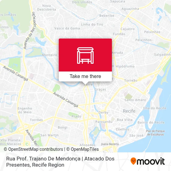 Rua Prof. Trajano De Mendonça | Atacado Dos Presentes map