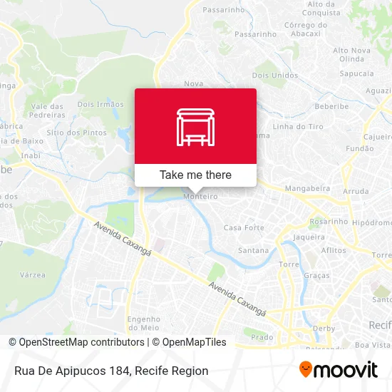 Rua De Apipucos 184 map