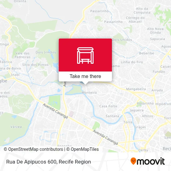 Rua De Apipucos 600 map