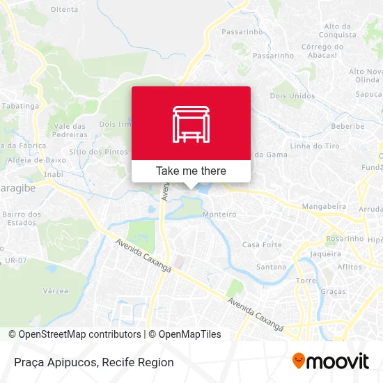 Praça Apipucos map