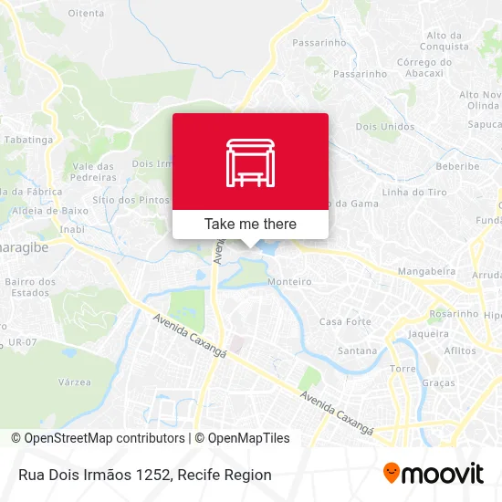 Rua Dois Irmãos 1252 map