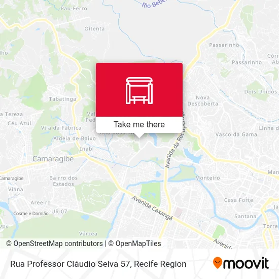 Rua Professor Cláudio Selva 57 map