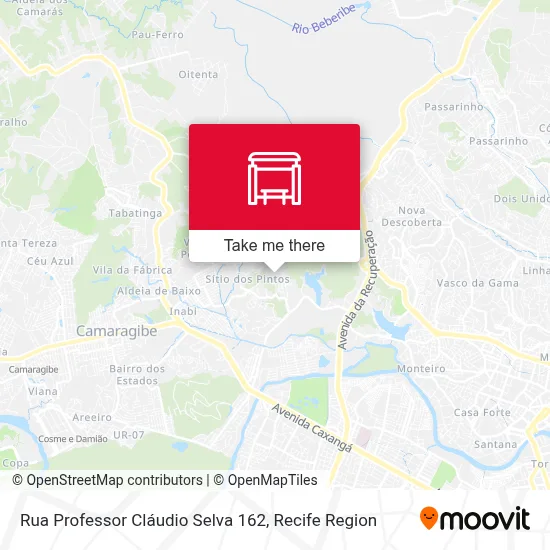 Rua Professor Cláudio Selva 162 map