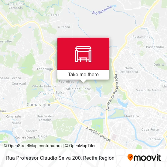 Rua Professor Cláudio Selva 200 map