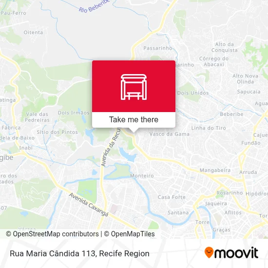 Rua Maria Cândida 113 map