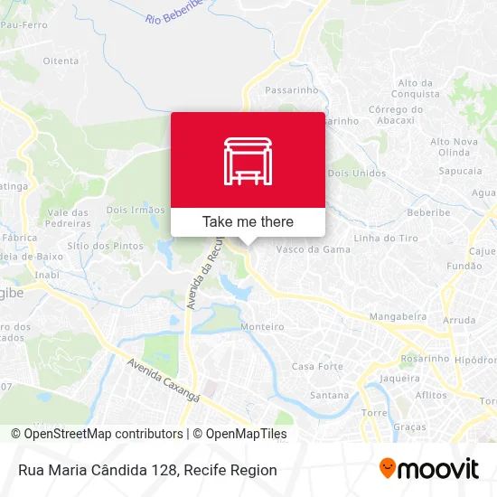 Rua Maria Cândida 128 map
