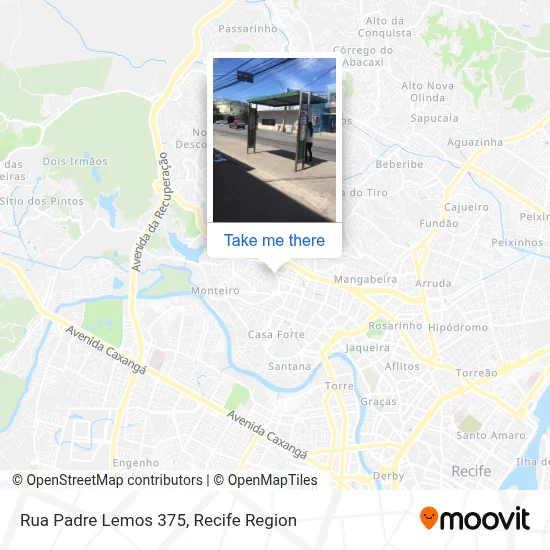 Rua Padre Lemos 375 map