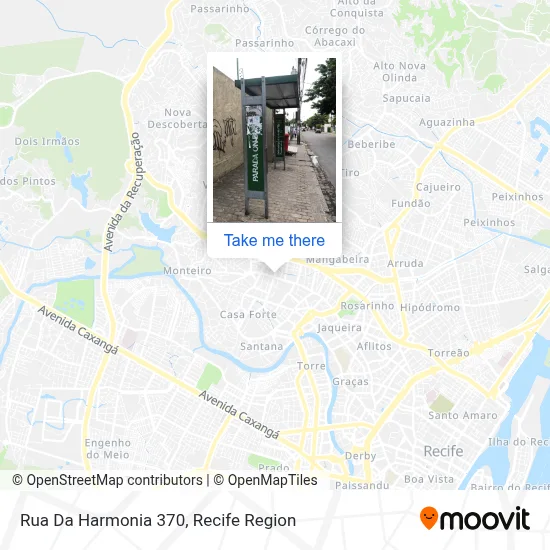 Rua Da Harmonia 370 map