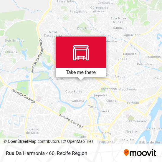 Rua Da Harmonia 460 map