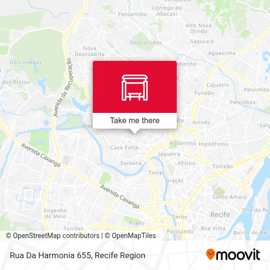 Rua Da Harmonia 655 map