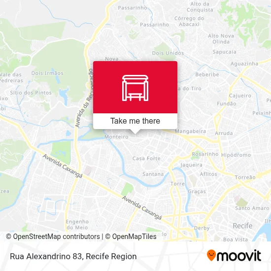 Rua Alexandrino 83 map