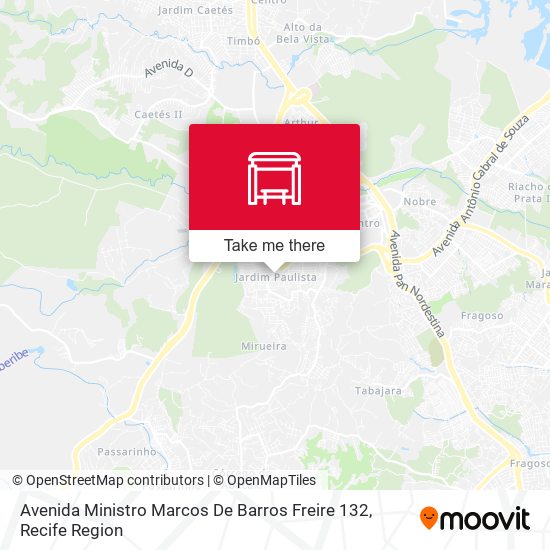 Avenida Ministro Marcos De Barros Freire 132 map