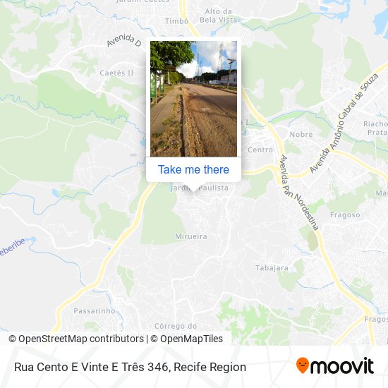 Rua Cento E Vinte E Três 346 map