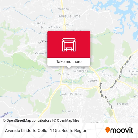 Avenida Lindolfo Collor 115a map