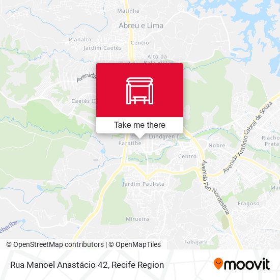 Rua Manoel Anastácio 42 map