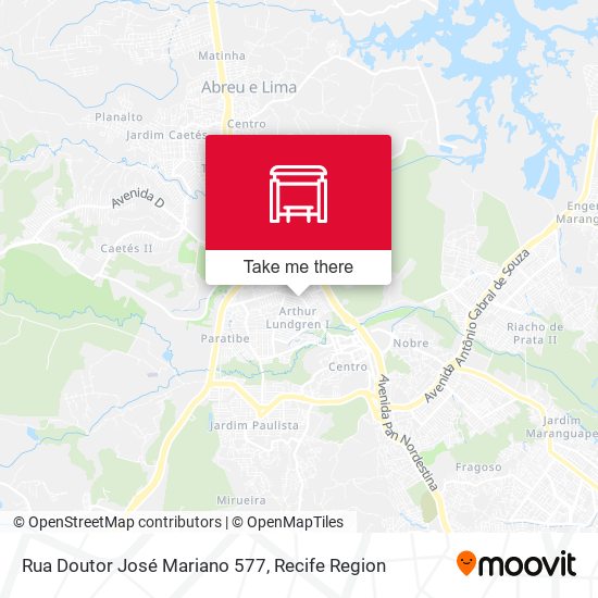 Rua Doutor José Mariano 577 map