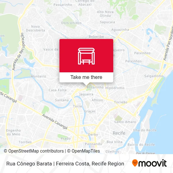 Rua Cônego Barata | Ferreira Costa map