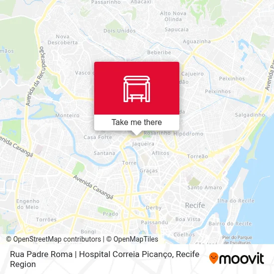 Rua Padre Roma | Hospital Correia Picanço map