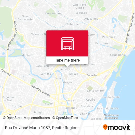 Rua Dr. José Maria 1087 map