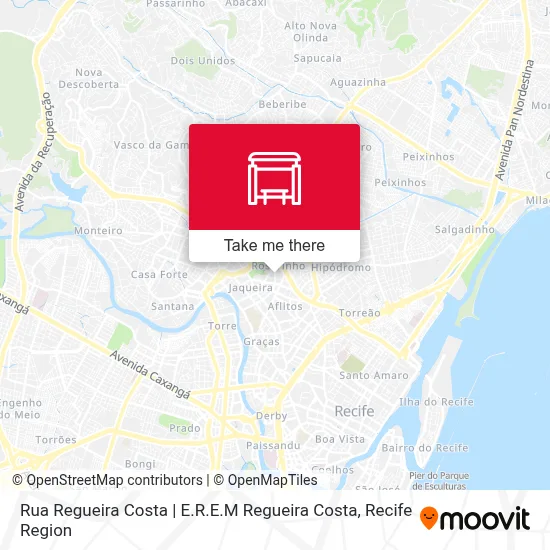 Rua Regueira Costa | E.R.E.M Regueira Costa map