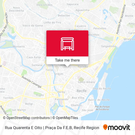 Rua Quarenta E Oito | Praça Da F.E.B map