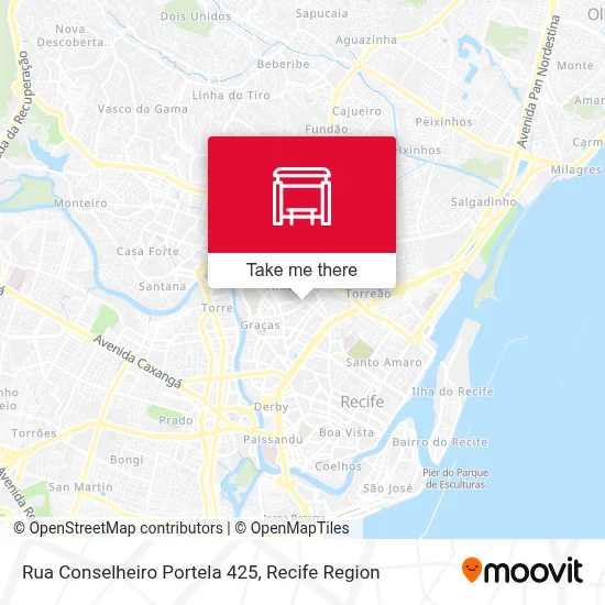 Rua Conselheiro Portela 425 map