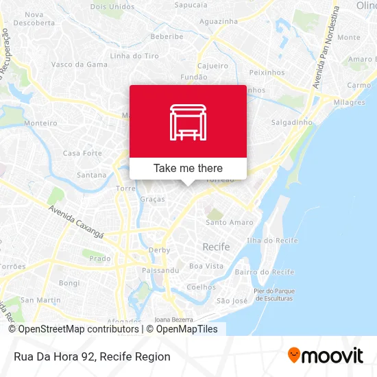 Rua Da Hora 92 map