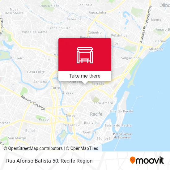 Rua Afonso Batista 50 map