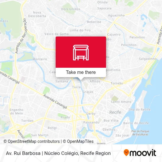 Av. Rui Barbosa | Núcleo Colégio map