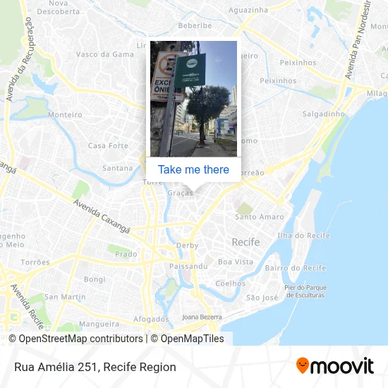 Rua Amélia 251 map