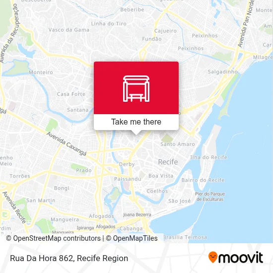 Rua Da Hora 862 map