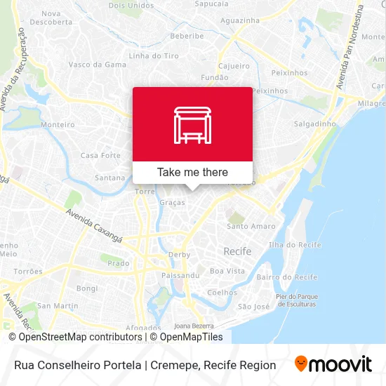 Rua Conselheiro Portela | Cremepe map