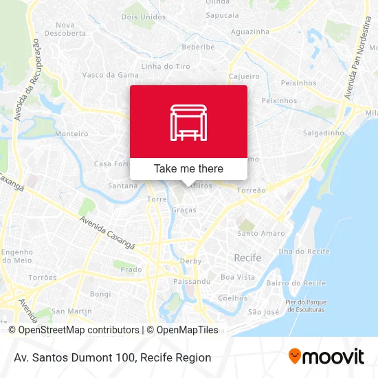 Av. Santos Dumont 100 map