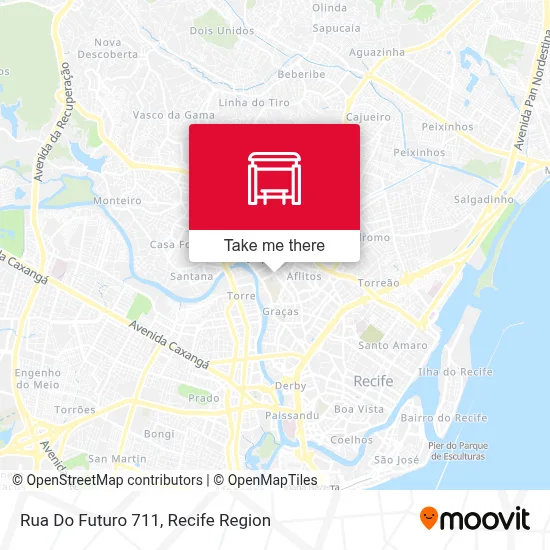 Rua Do Futuro 711 map