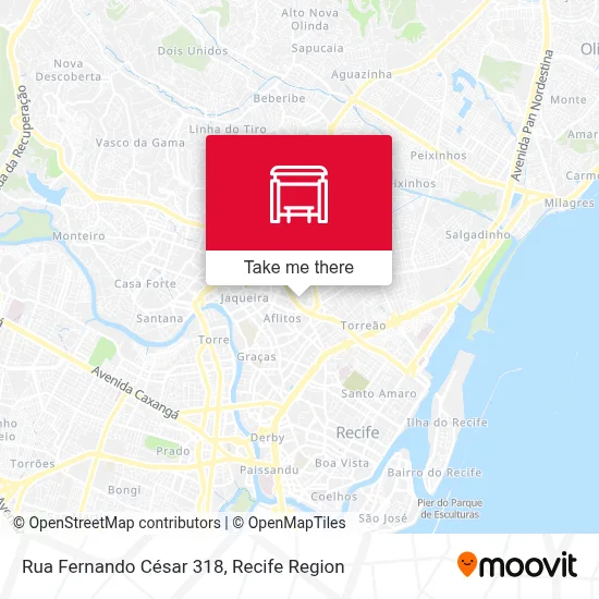 Rua Fernando César 318 map