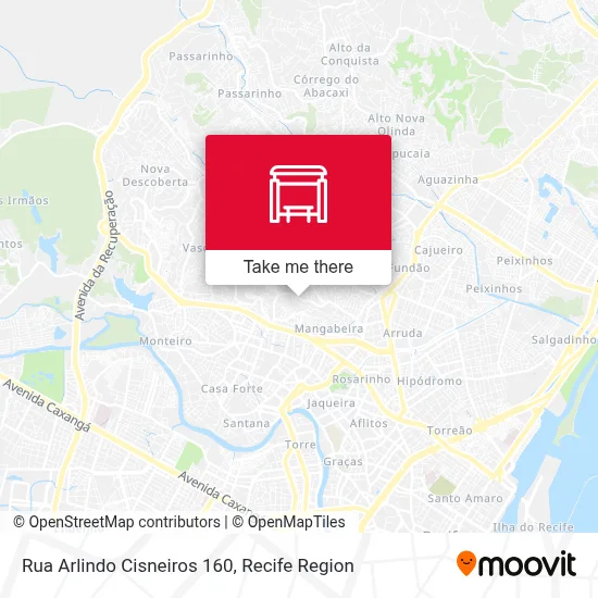 Rua Arlindo Cisneiros 160 map