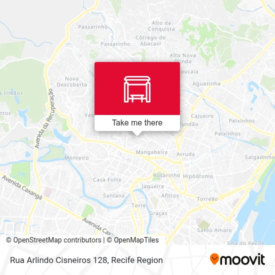 Rua Arlindo Cisneiros 128 map