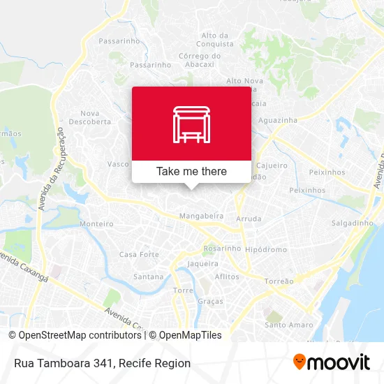 Rua Tamboara 341 map