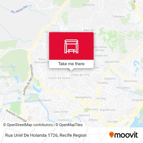 Rua Uriel De Holanda 1726 map