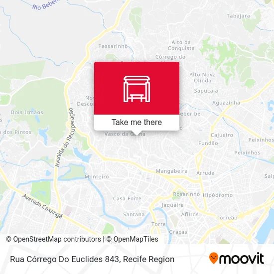 Rua Córrego Do Euclides 843 map