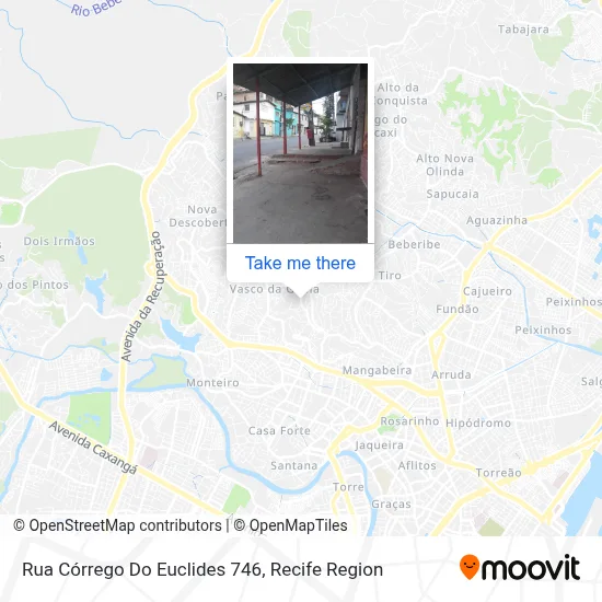 Rua Córrego Do Euclides 746 map
