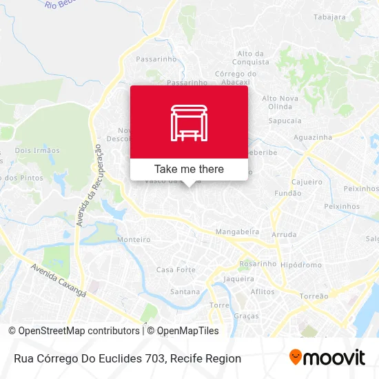 Rua Córrego Do Euclides 703 map