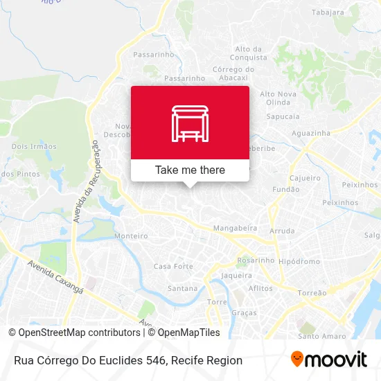 Rua Córrego Do Euclides 546 map