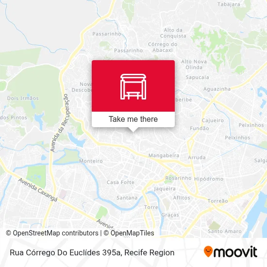 Rua Córrego Do Euclídes 395a map