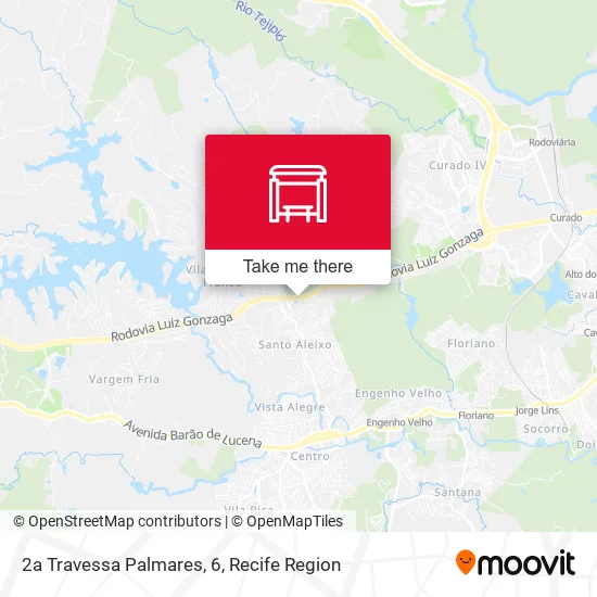 2a Travessa Palmares, 6 map