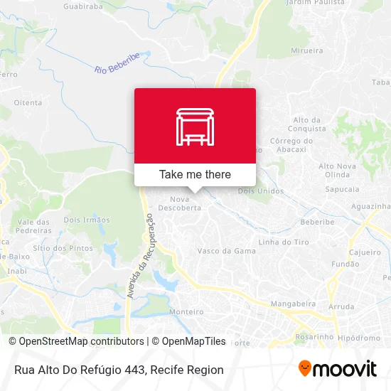 Rua Alto Do Refúgio 443 map
