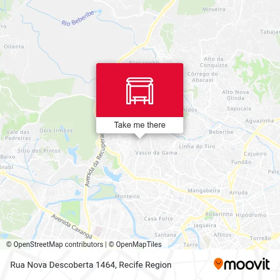 Rua Nova Descoberta 1464 map