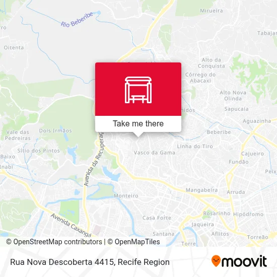 Rua Nova Descoberta 4415 map